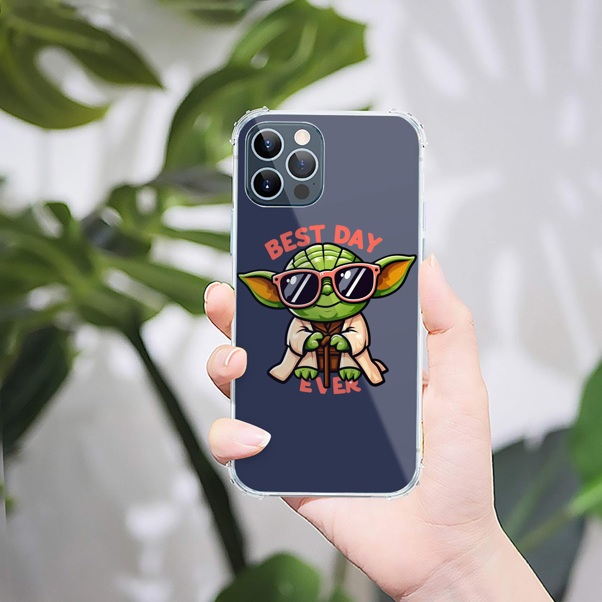 （画像用） スター・ウォーズ Star Wars 【iPhone 12シリーズ対応】透明スマホケース（クリアソフトケース）